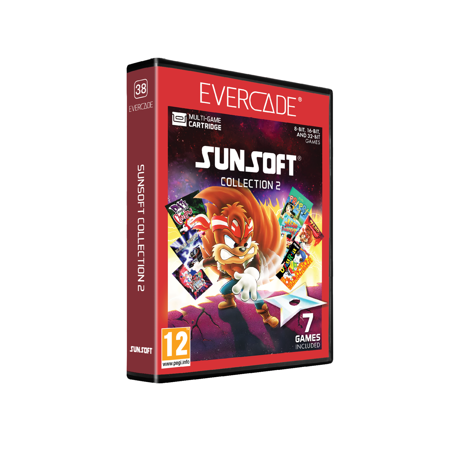 Cartucho Evercade Sunsoft Collection 2 - Nuevo precintado - PAL España