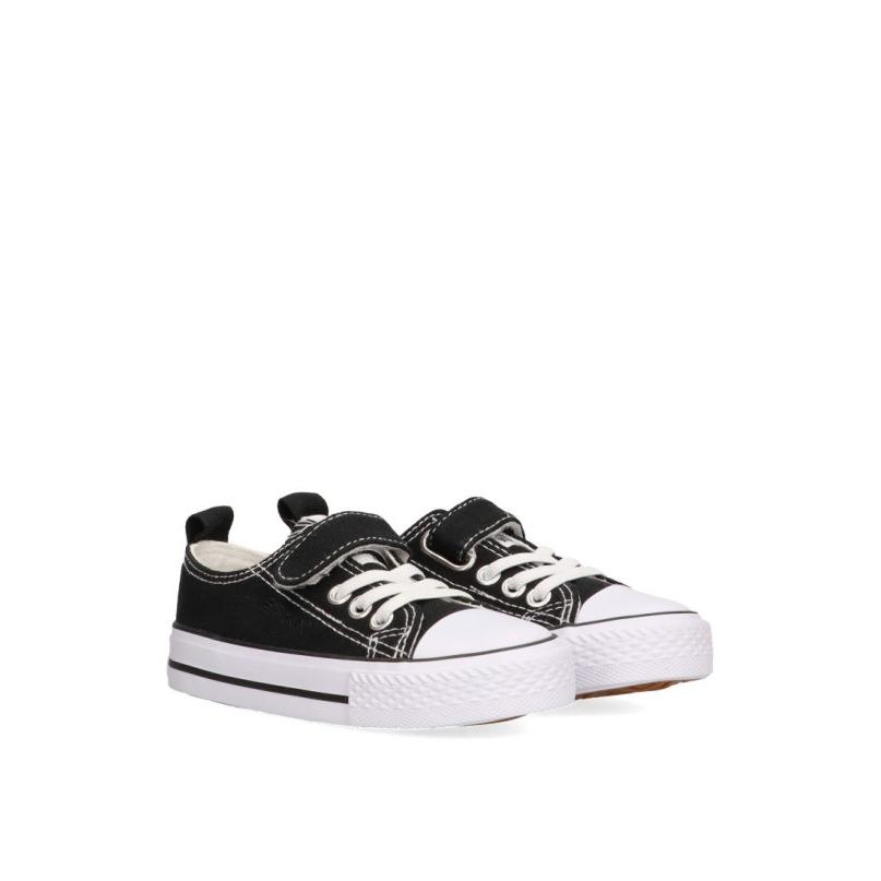 Zapatillas Basket Etika - Niña - Suela Plana - Modelo 52422 - Color Negro