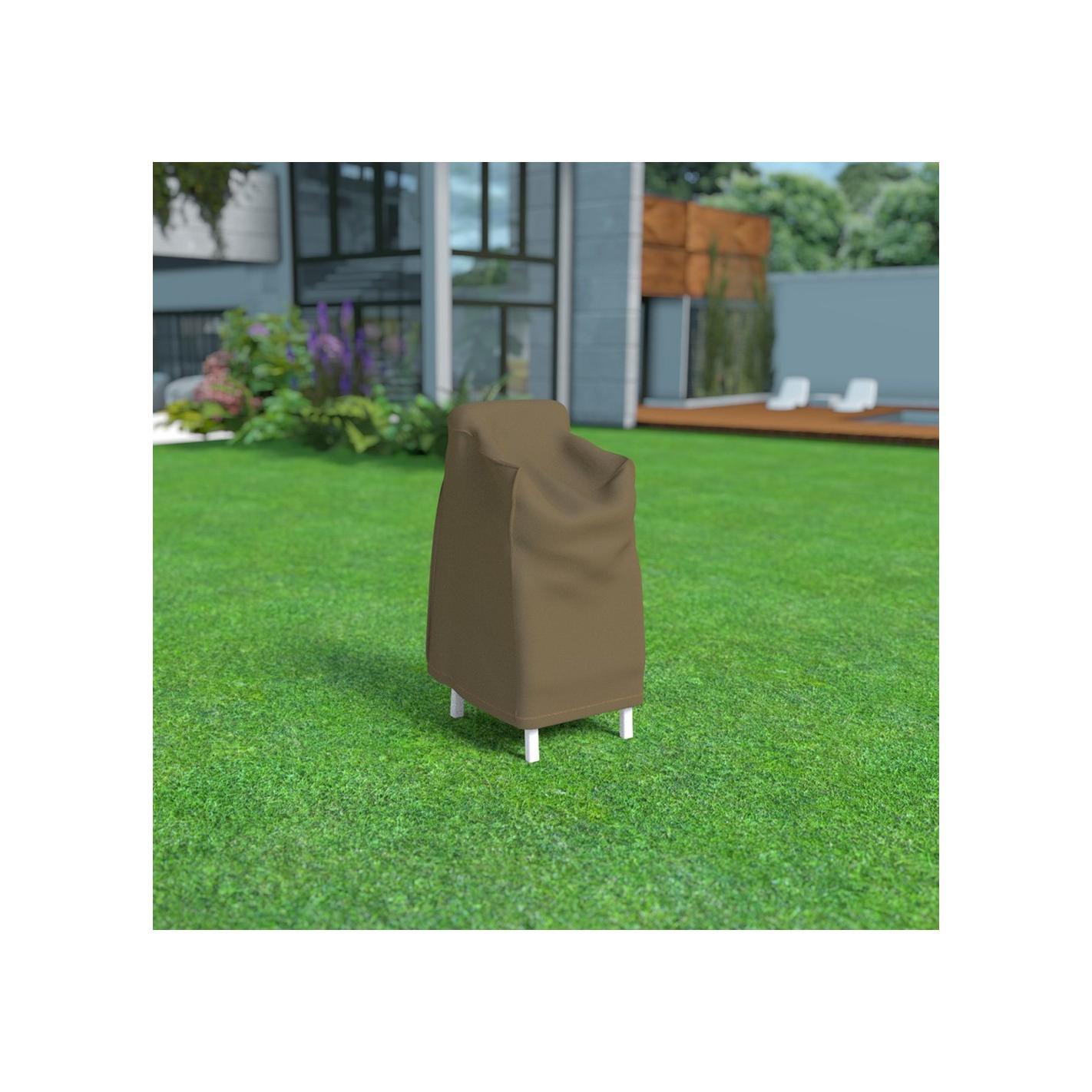 FUNDA  4 SILLAS  APILADAS COVERTOP  70X70X110 CM NORTENE DE SUINPLAS DECORACIONES