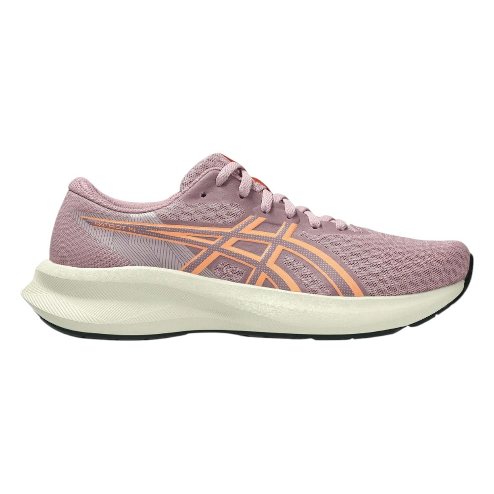 Zapatillas Asics Patriot 14 Purpura Taro Bright Sunstone 1012B836-500 Running Mujer