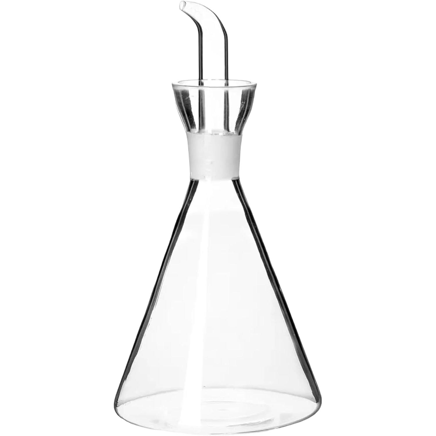 C. A | Aceitera de Cristal Antigoteo | Dispensador de Aceite de Oliva con Boquilla Precisa | Ideal para Cocina y Mesa