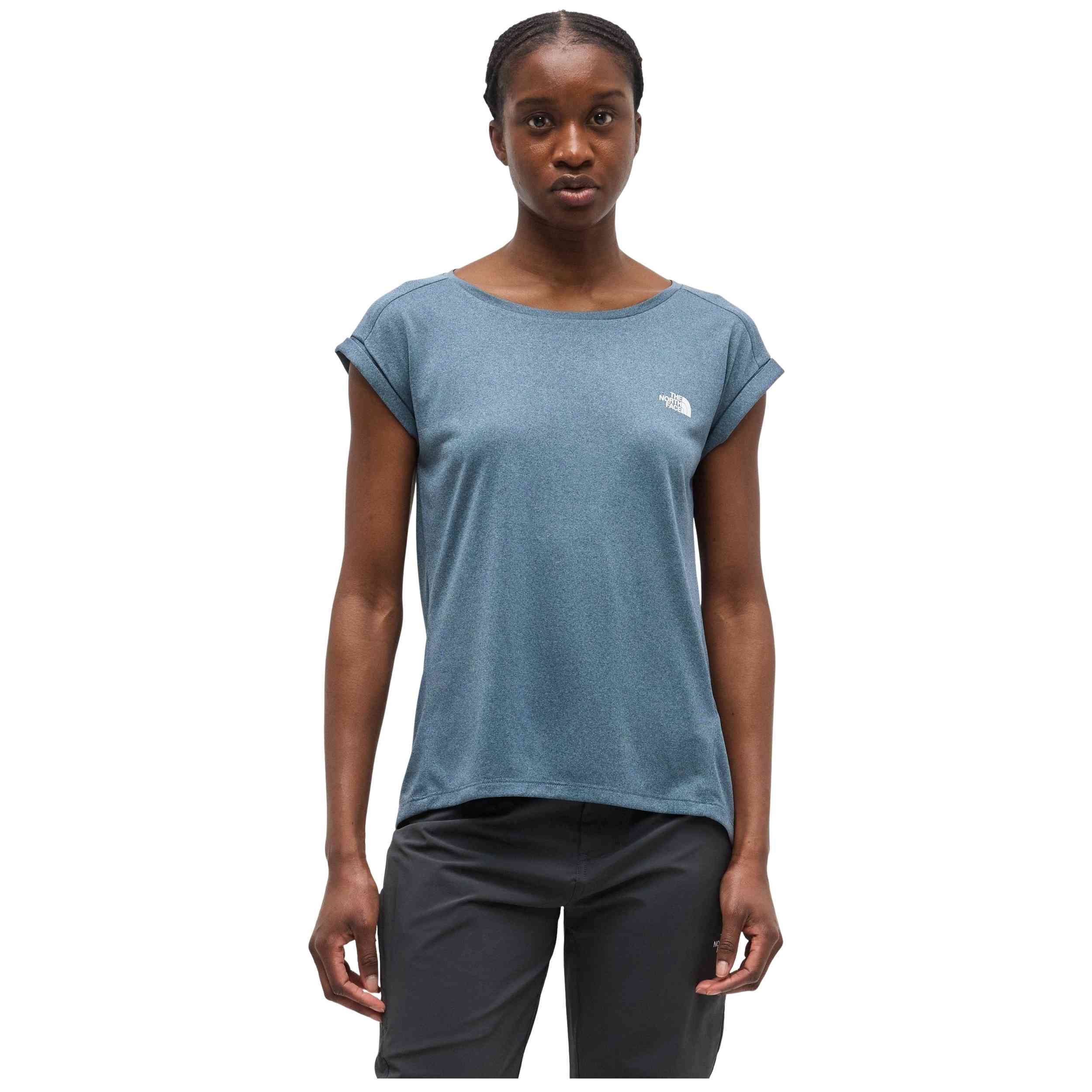Camiseta De Manga Corta The North Face modelo 077-53306942718291 para Mujer en color Azul