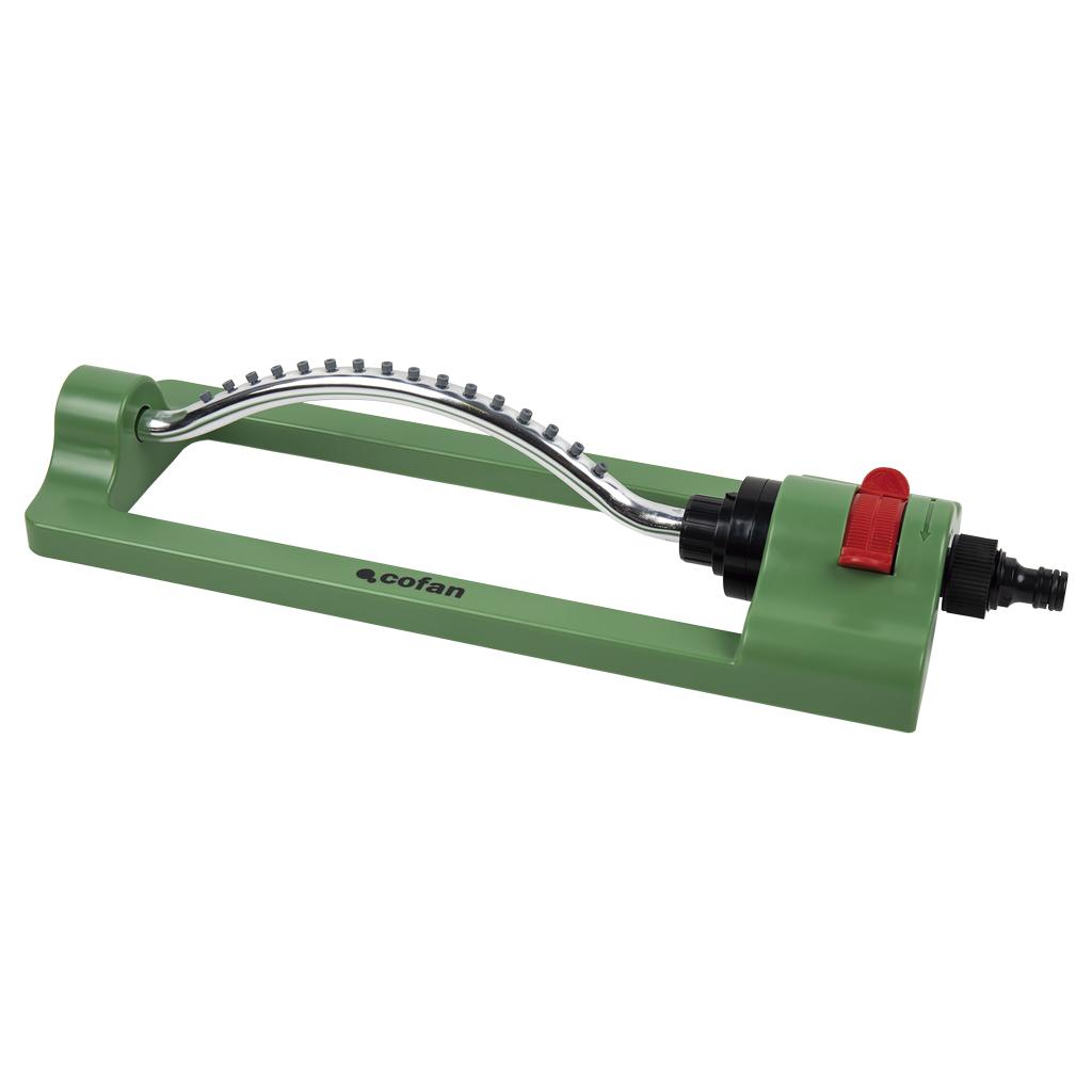 Cofan Aspersor Oscilante Regulable para Jardines Rectangulares