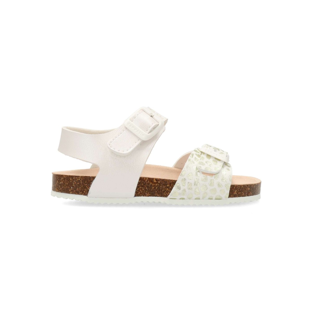 Biomecanics - Sandalias bio confort para niña modelo Bio, de piel sintética con suela de goma, transpirables y flexibles con plantilla antibacteriana de microfibras