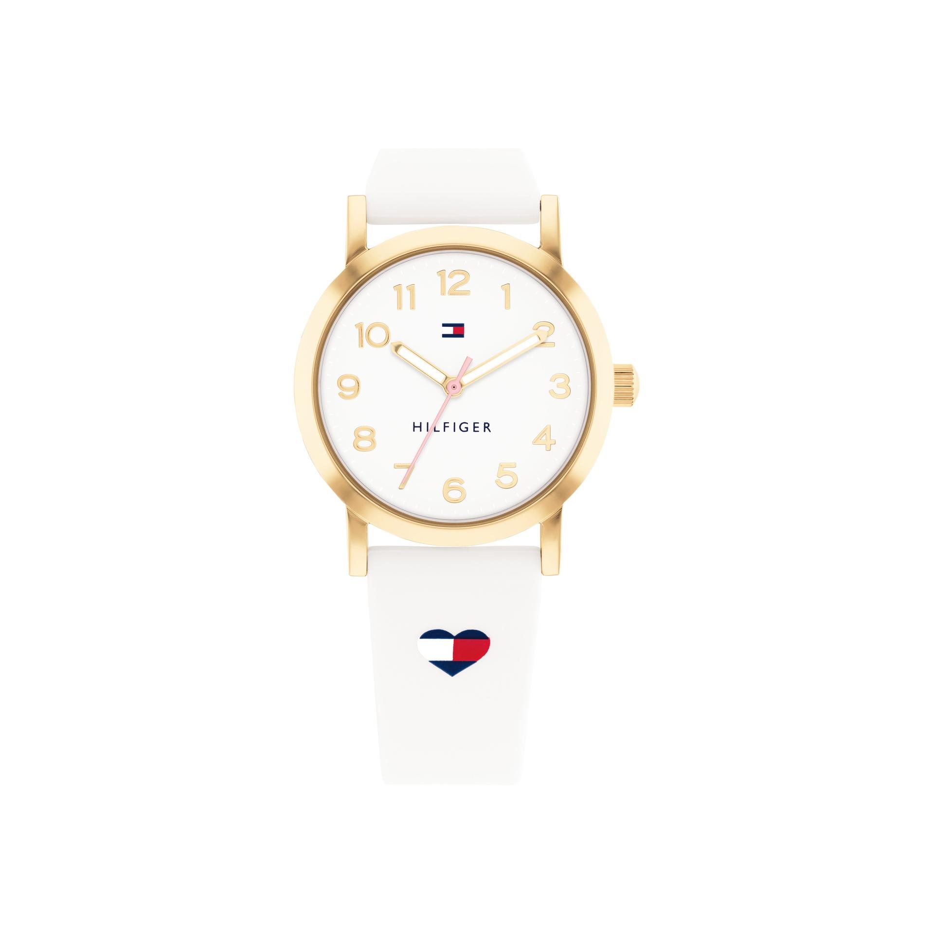Reloj Tommy Hilfiger Niña Silicona Blanca