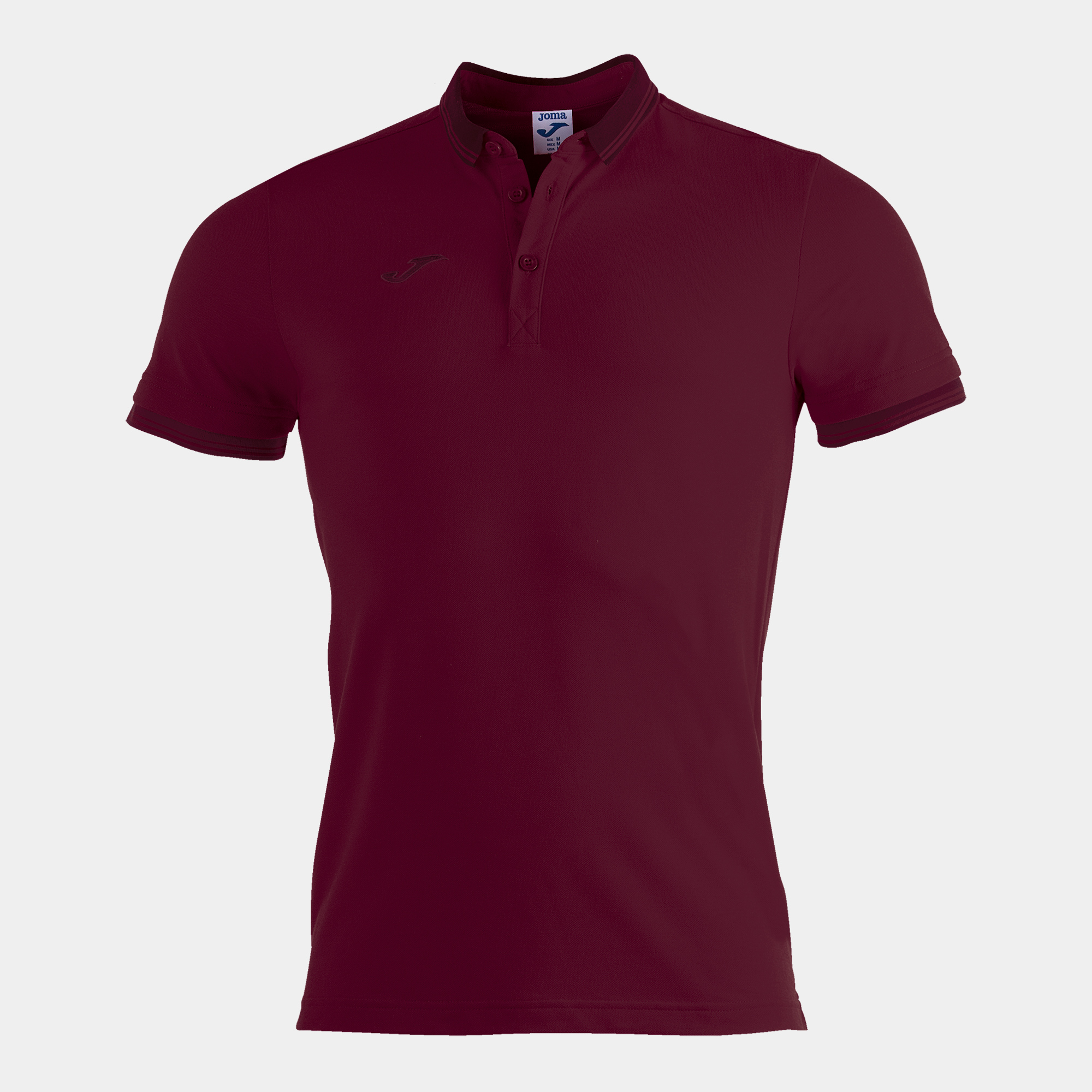JOMA POLO MANGA CORTA BALI II BURDEOS Talla 5XS Niño Junior