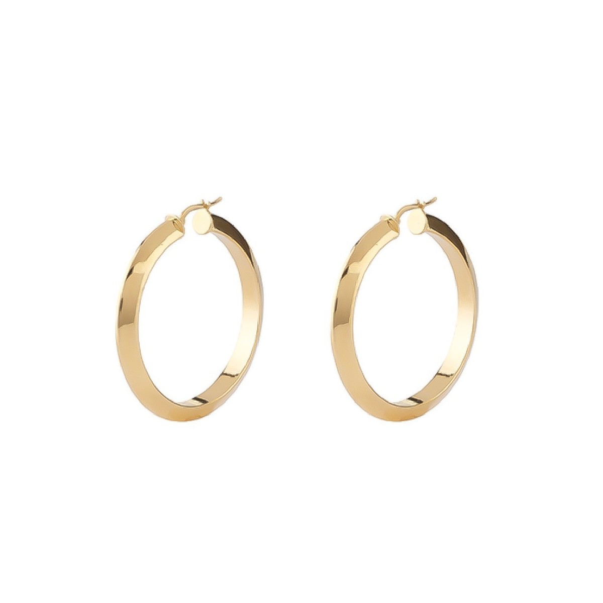 Aros Pendientes Guess Mujer HOOPS I DID IT AGAIN JUBE04194JWYGT-U Acero Inoxidable dorado 25 mm.