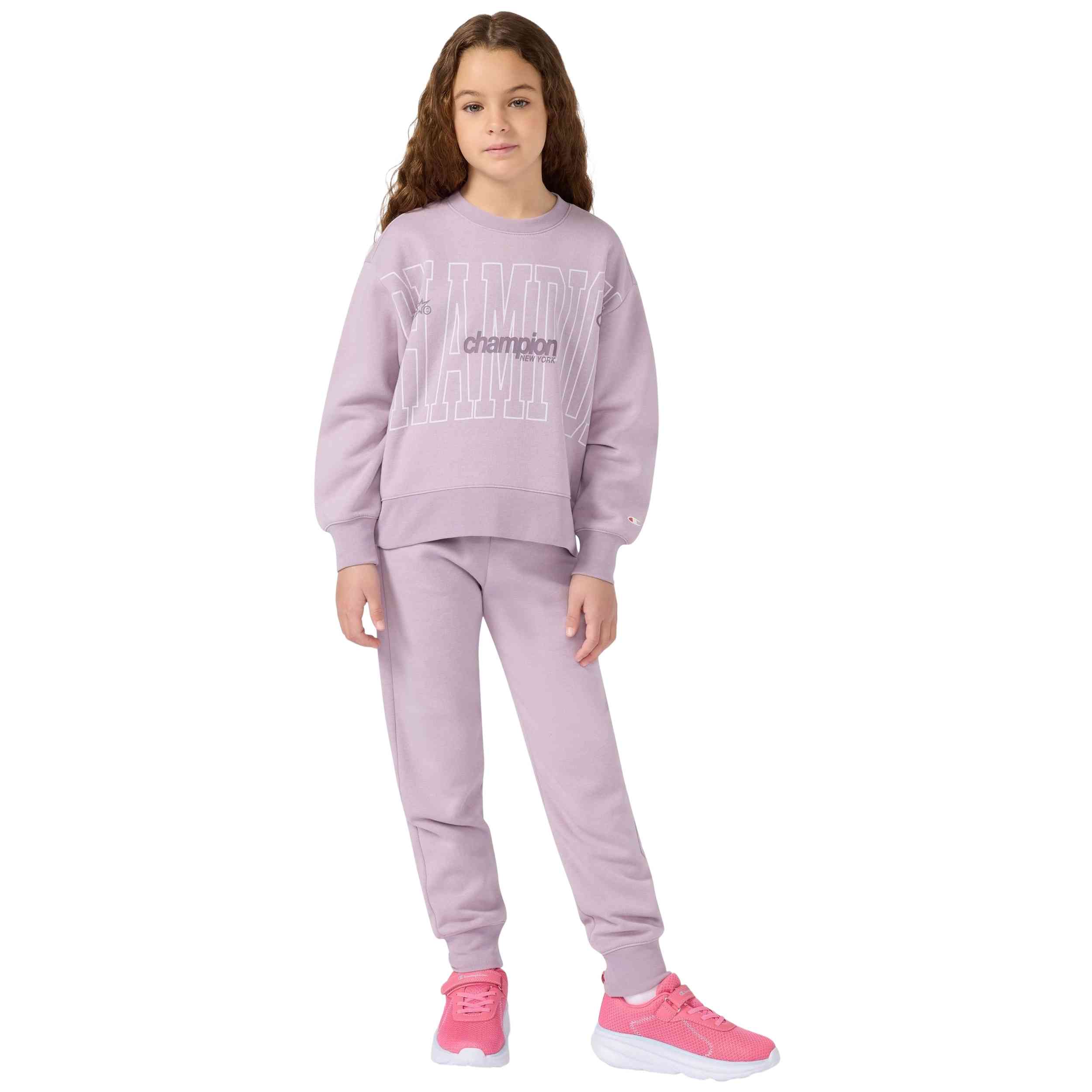 Chandal Completo Champion modelo 405236-VS100 para Niñas en color Morado