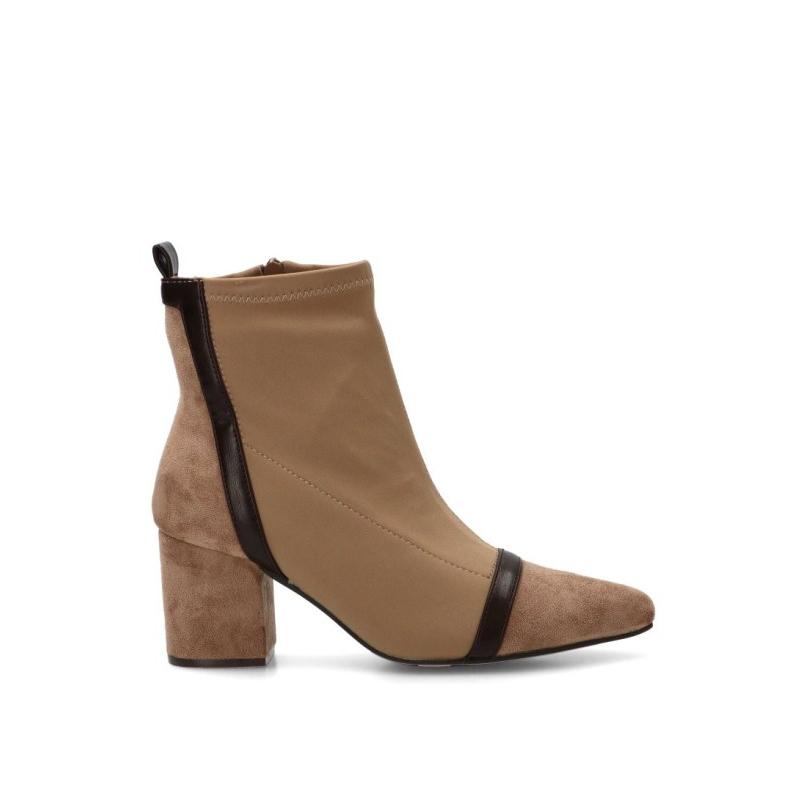 Botin Weekend Etika - Mujer - Tacón Medio - Modelo 32023 - Color Taupe