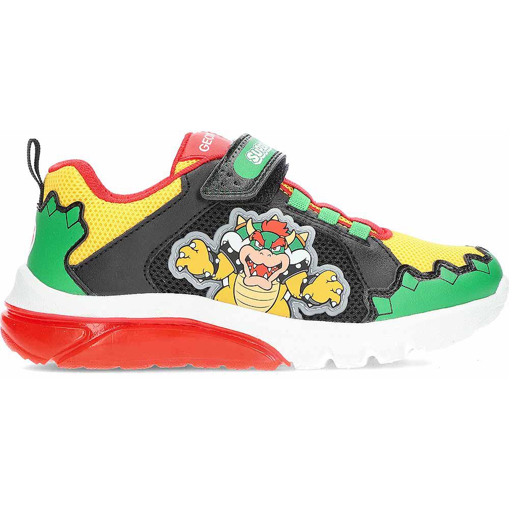 Deportivas con luz para niño GEOX Ciberdron Bowser J55LBE