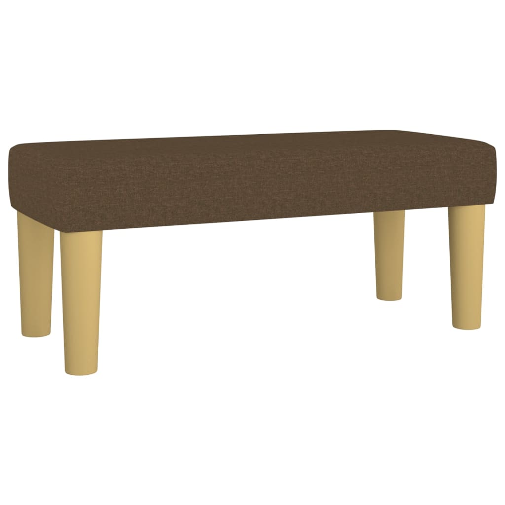 vidaXL Banco de Tela Asiento Sala Salón Estar Pasillo Multicolor Multitalle