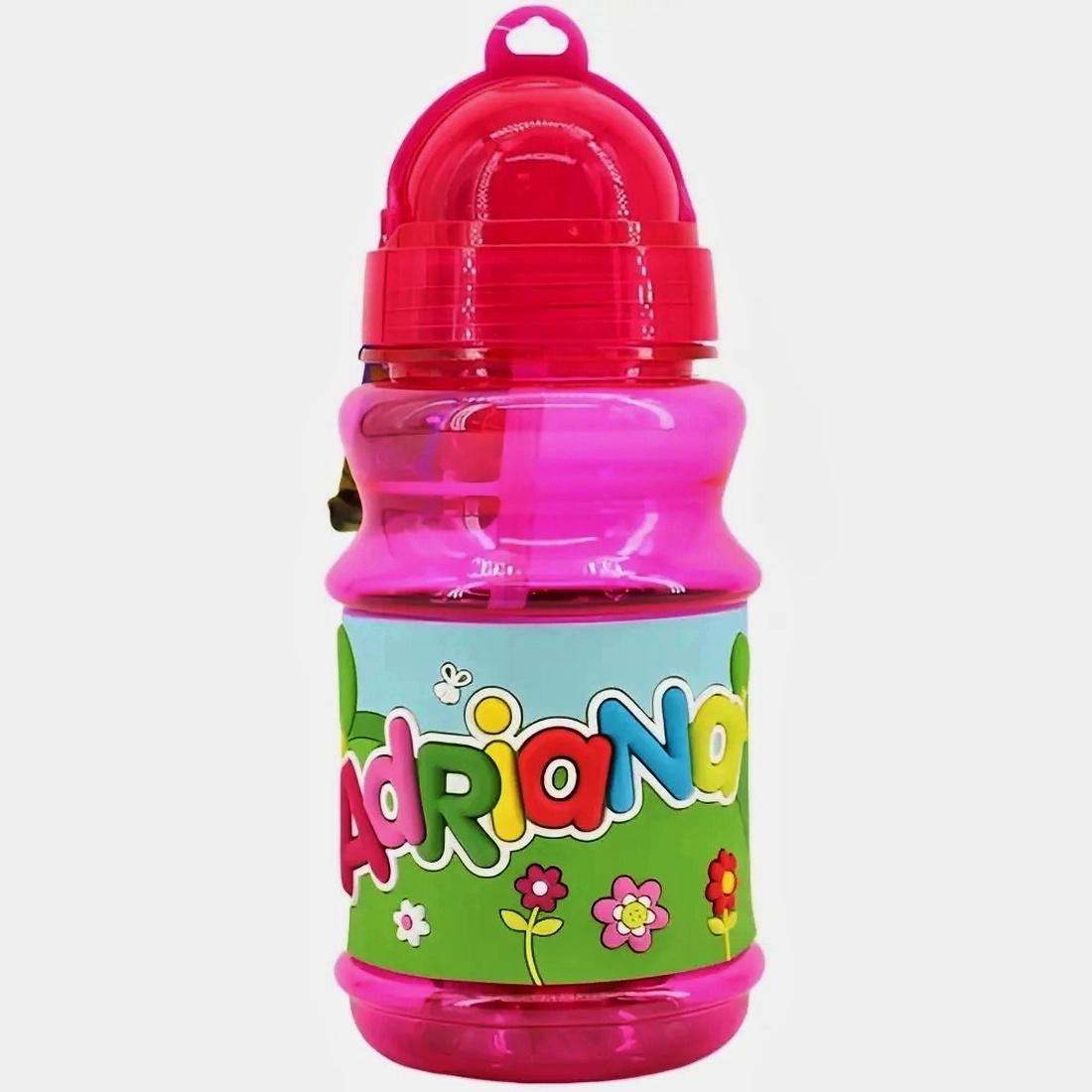 Panda Home Botella de Agua Con Nombre para Niños, 350 ml, Antifugas y sin BPA – Ideal para Colegio, Deporte o Viajes – Regalo Perfecto para Cumpleaños, Reyes (5-10 Años)