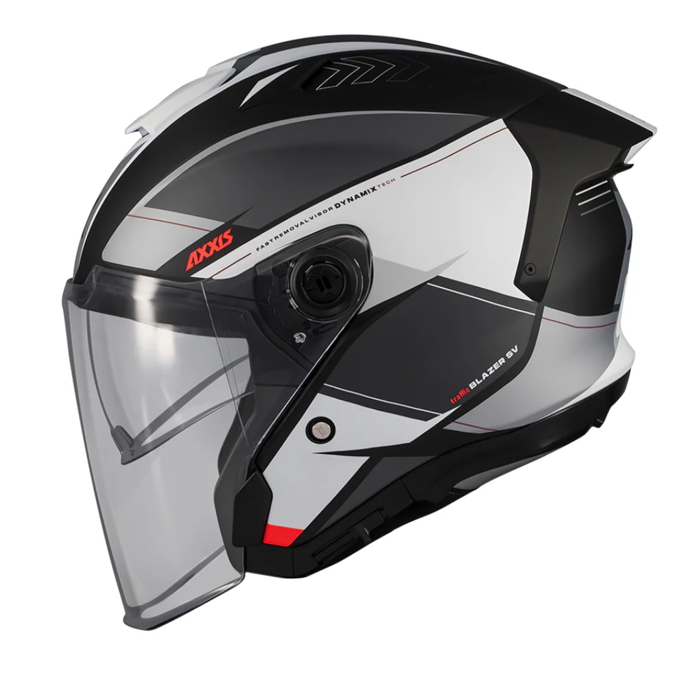 Casco Axxis Blazer Sv Traffic   Ce U