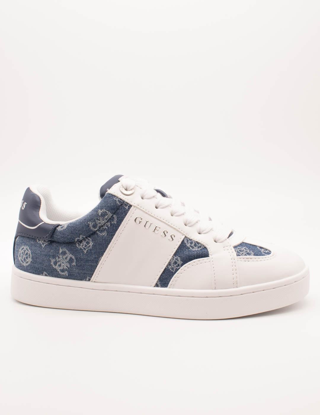 Deportivo Guess FLJRO4 DEN12 Jrone4 White Blue de Mujer