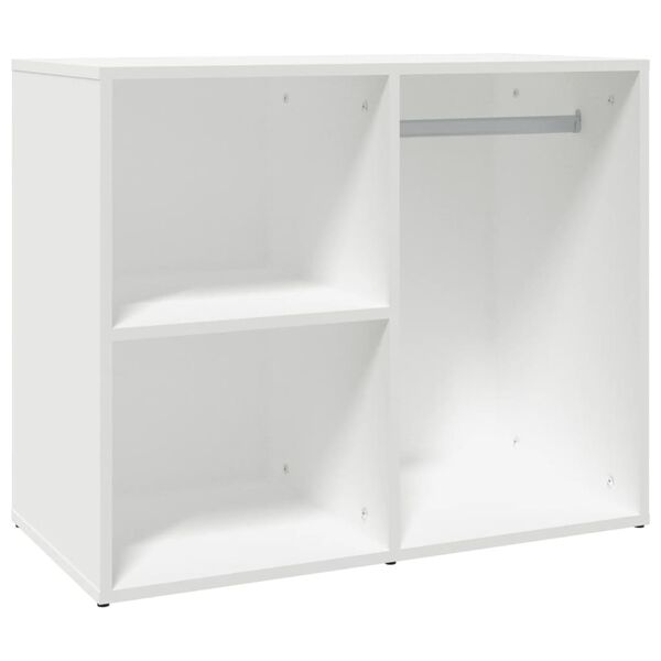 vidaXL Mueble de vestidor madera de ingeniería 80x40x65 cm Multicolor