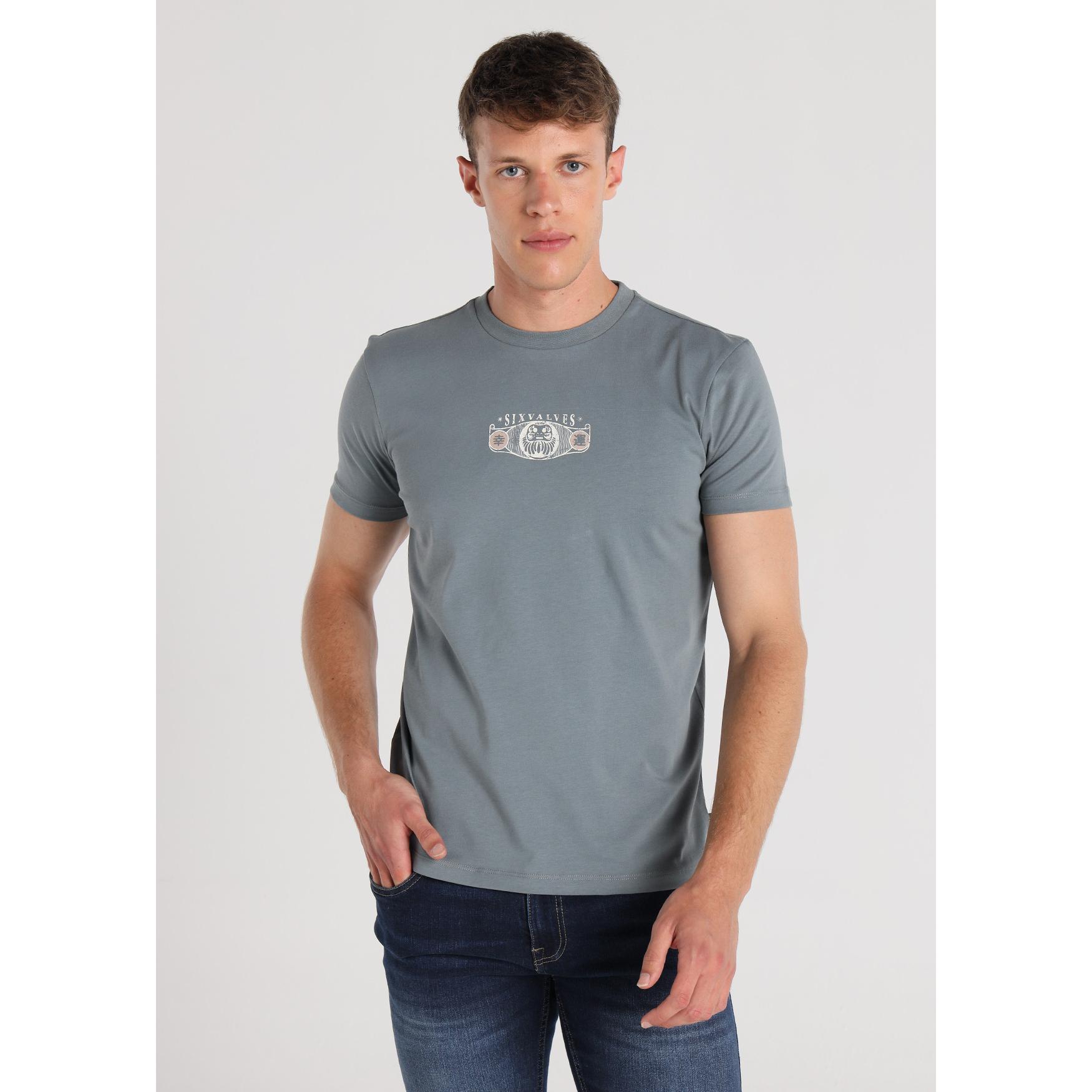 SIX VALVES - Camiseta León Japan Blue
