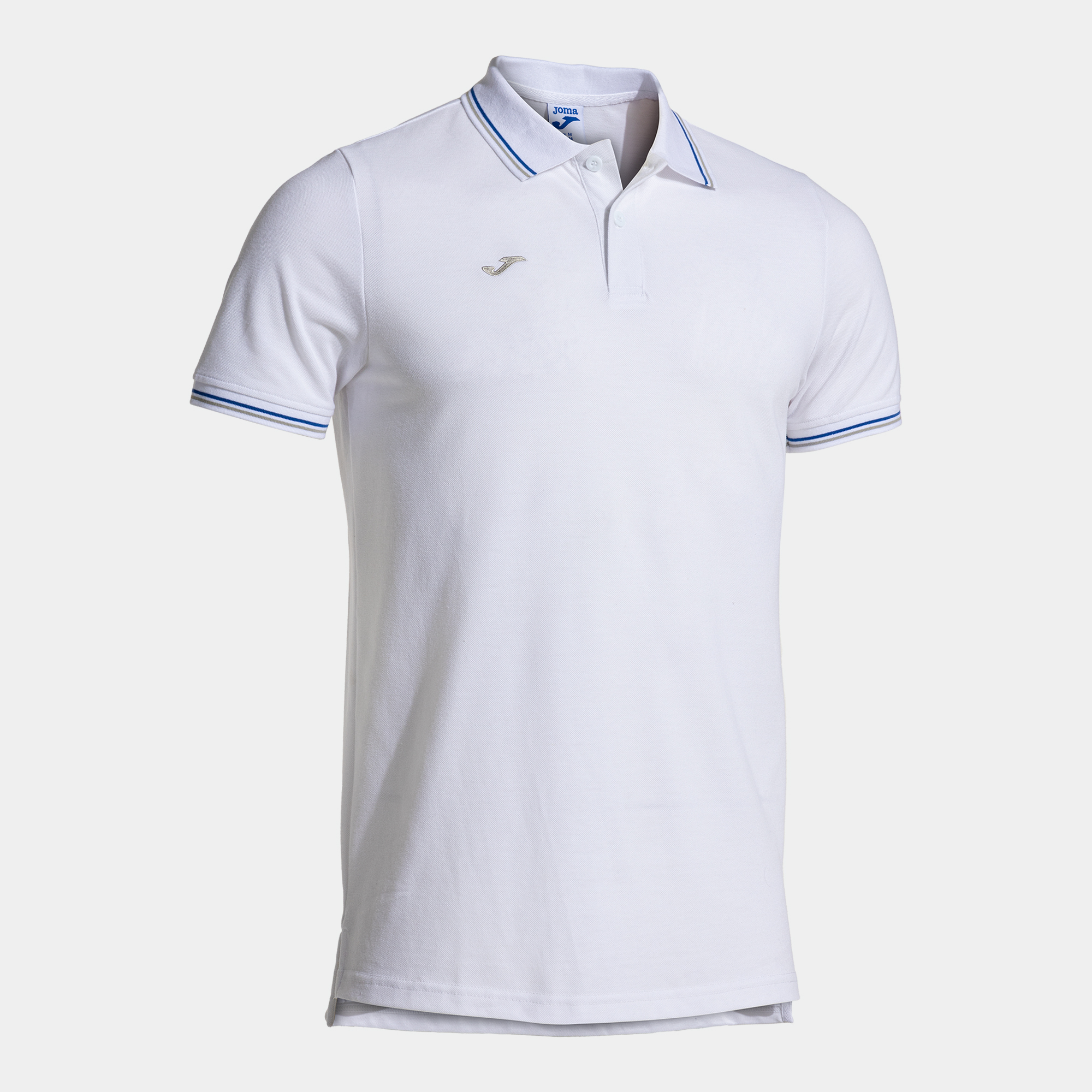 JOMA POLO MANGA CORTA CONFORT CLASSIC BLANCO ROYAL Talla 14 (XS) Niño Junior