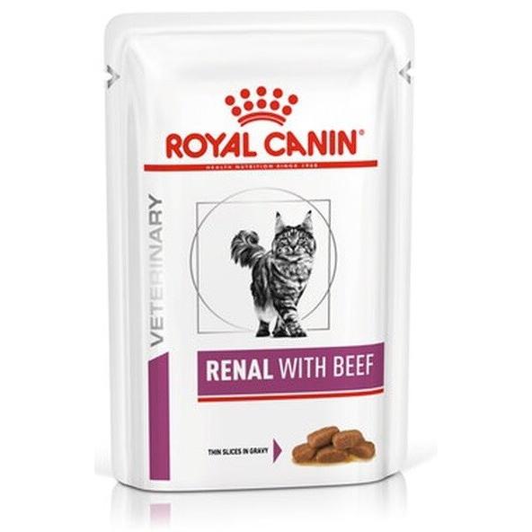 Royal Canin Gato Renal Buey Salsa Sobres  Comida Húmeda para Gatos