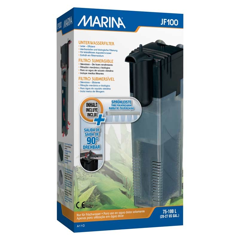 Filtro Interno para Acuarios MARINA Jet Flo 100 para Acuarios de 75 a 100 L