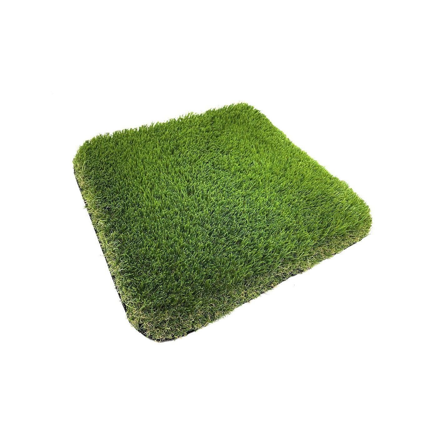 JARDIN202 - Césped Artificial Toscana DELUXE 40mm -  Buen Drenaje, Alta Densidad y Fácil Instalación