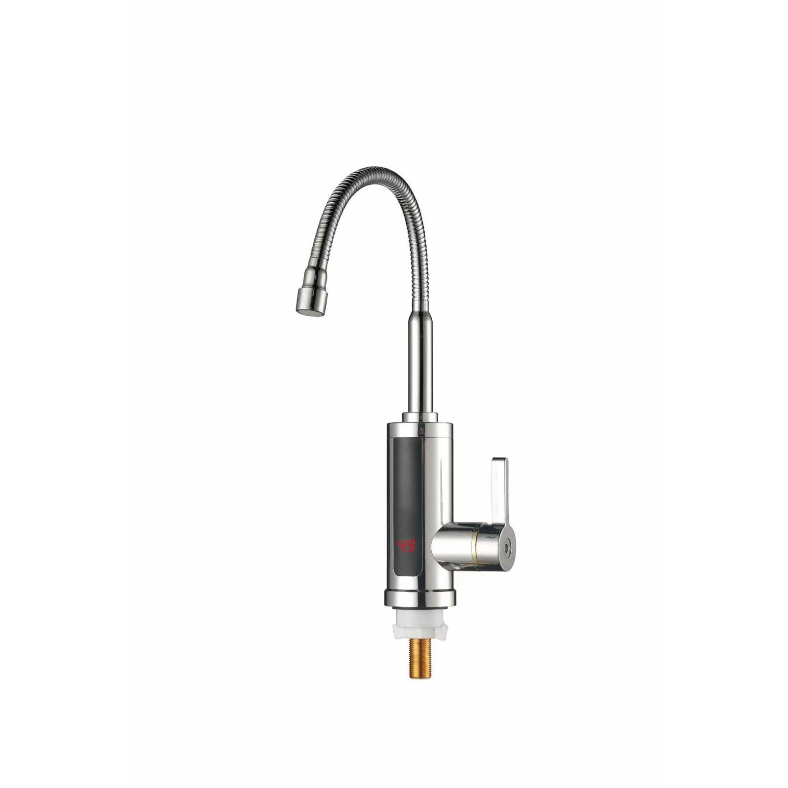 Grifo Eléctrico LED con Calentador de Agua Instantáneo 220 V para Fregadero de Cocina - Calentamiento Rápido