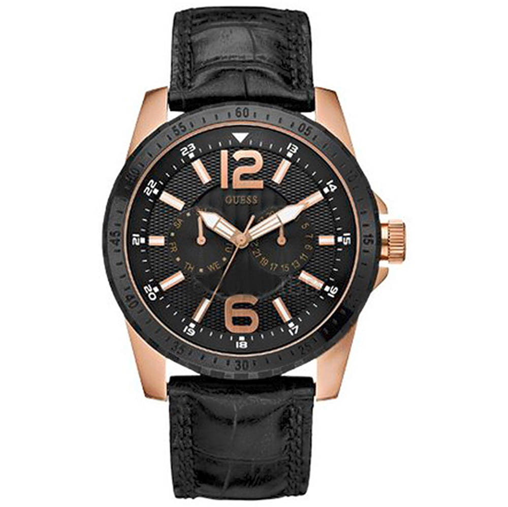 Guess W12091g2 Varis Reloj Para Para Hombre Color Negro