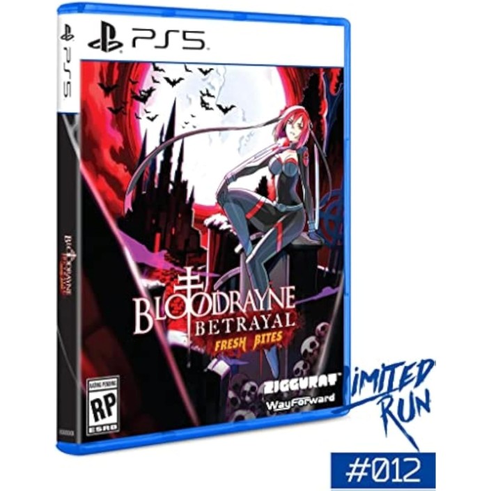 Juego BloodRayne Betrayal Fresh Bites Limited Run para Playstation 5 | PS5 PAL EU - Nuevo Original Precintado