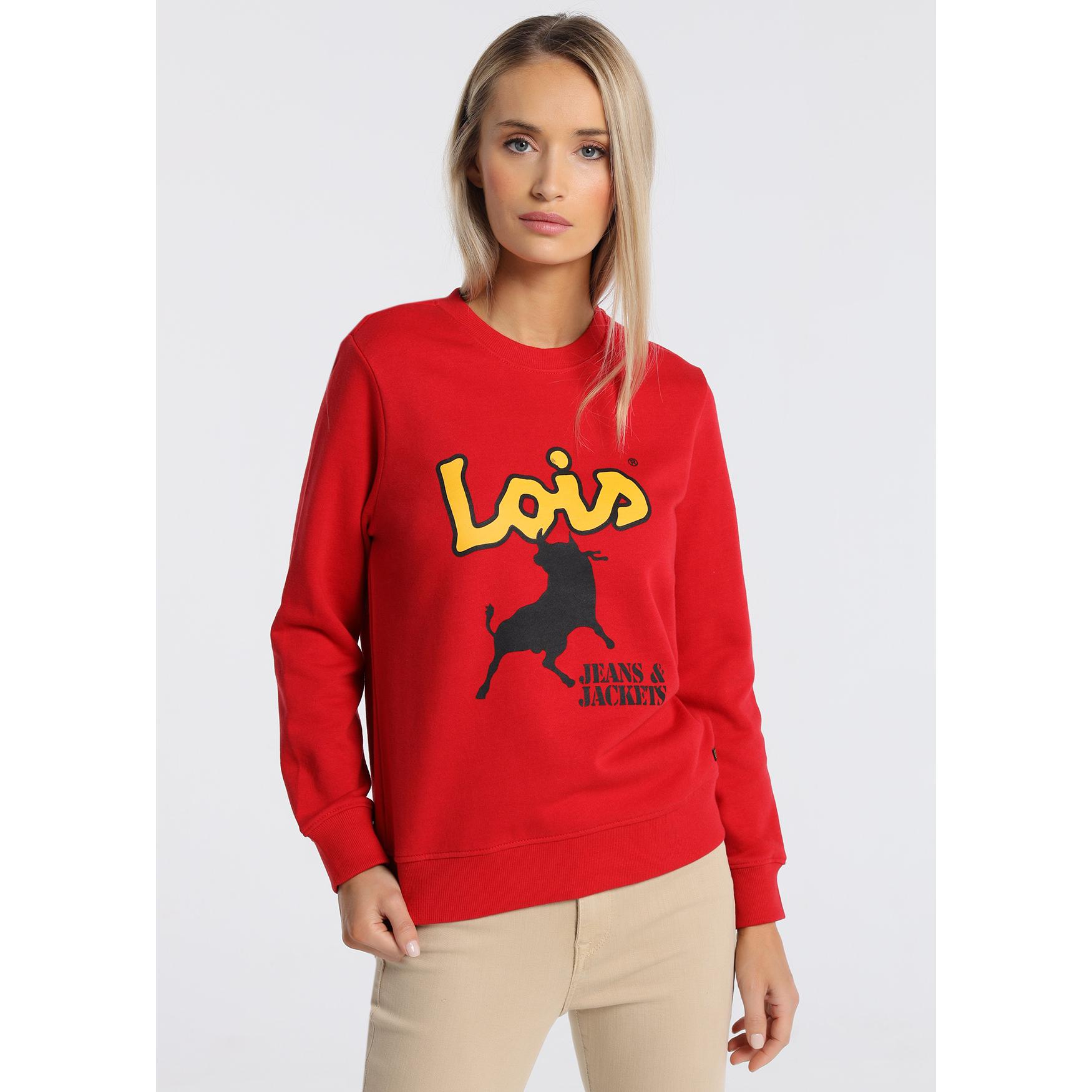 LOIS JEANS - Sudadera con Gráfica lois en el pecho