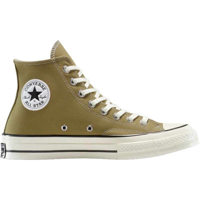 Zapatillas Verdes Converse Chuck 70 Hi Swamp Core/Egret/Black Olive Cómodas Y Ligeras