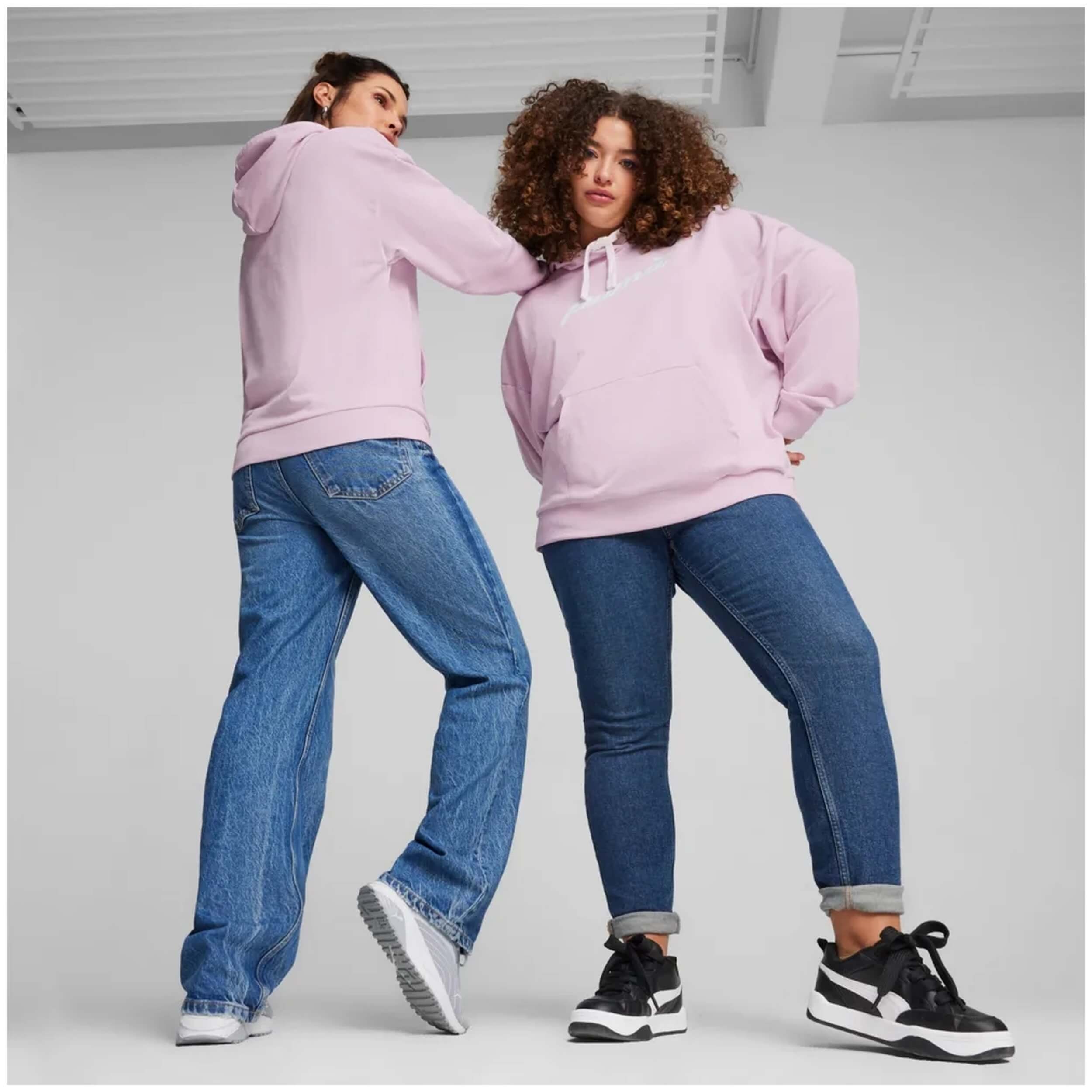 Sudaderas marca Puma modelo 679348-60 para mujer en color lila/blanco