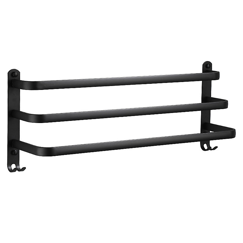CA Toallero de baño de 60 cm, toallero de pared