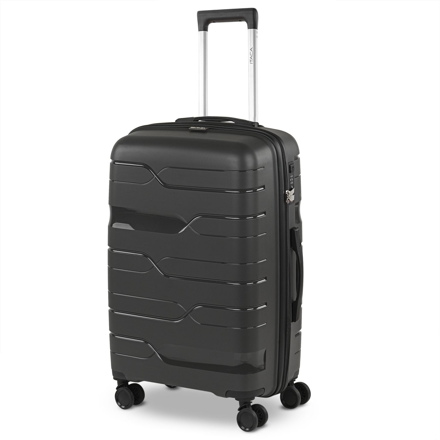 Itaca - Maletas De Viaje Medianas - Maleta Mediana 4 Ruedas - Maletas Medianas De Polipropileno , Maletas Viaje Resistentes Y Ligeras - Maleta De Viaje 20Kg, 65Cm - Maleta Viaje Rígida Con Candado TSA 7603360