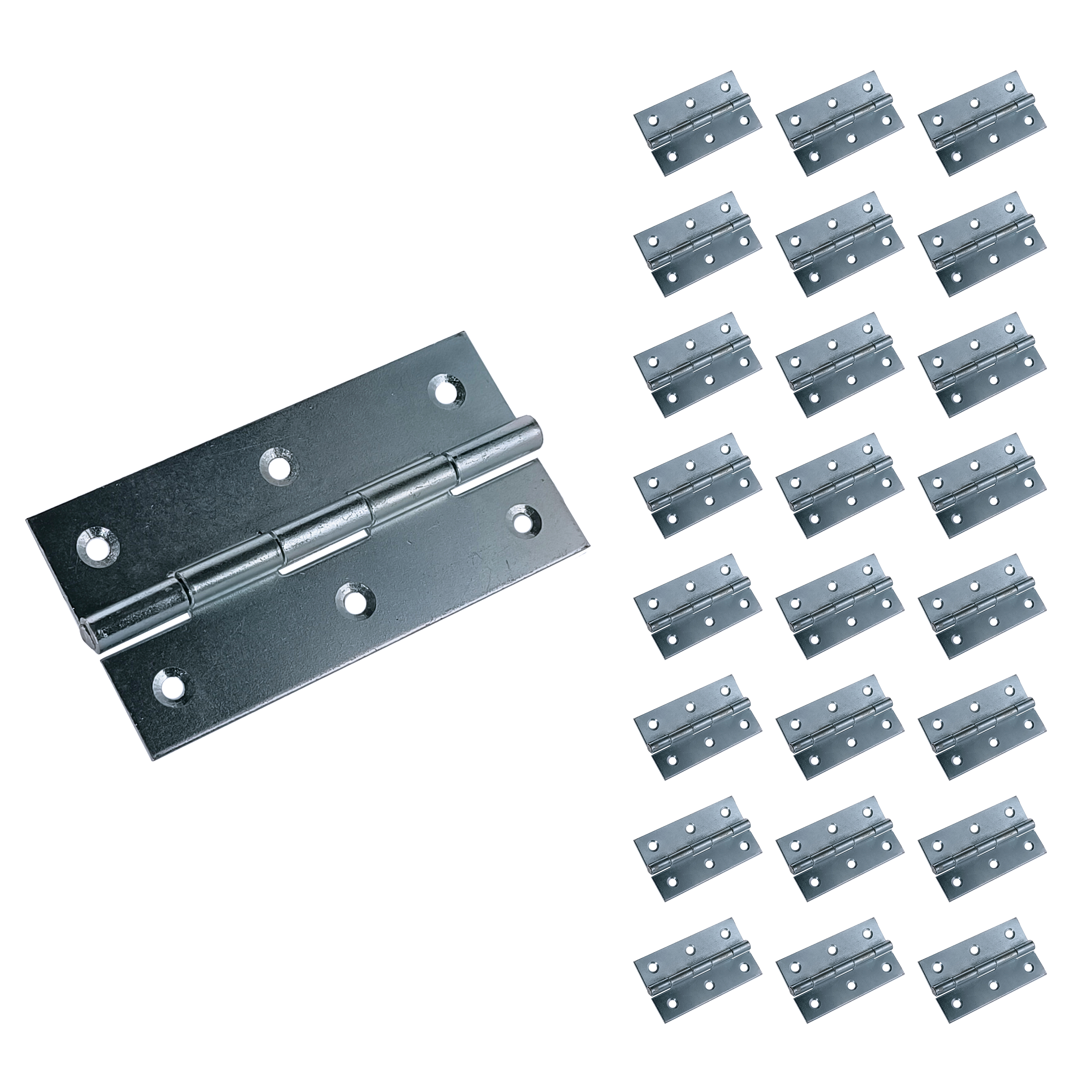 M.PASCUAL - Bisagra estrecha A.Inoxidable - Pack 25 unidades
