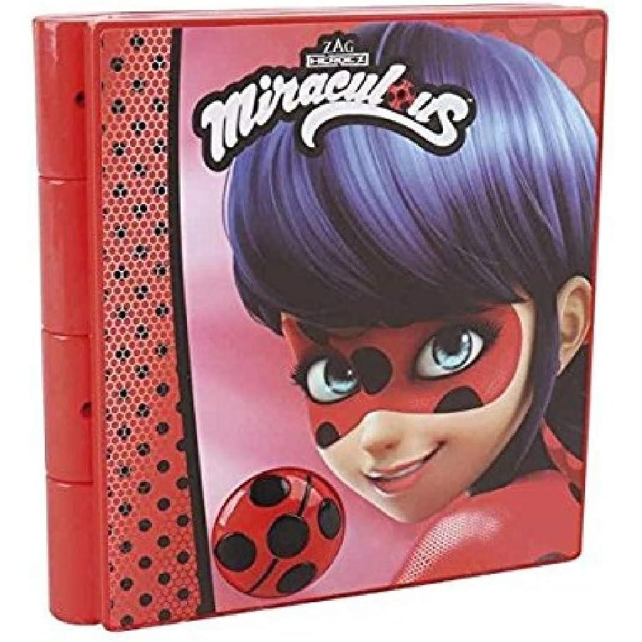 Diario Interactivo Ladybug con luz, sonido con frases de la serie y apertura con clave secreta - Bandai 84963