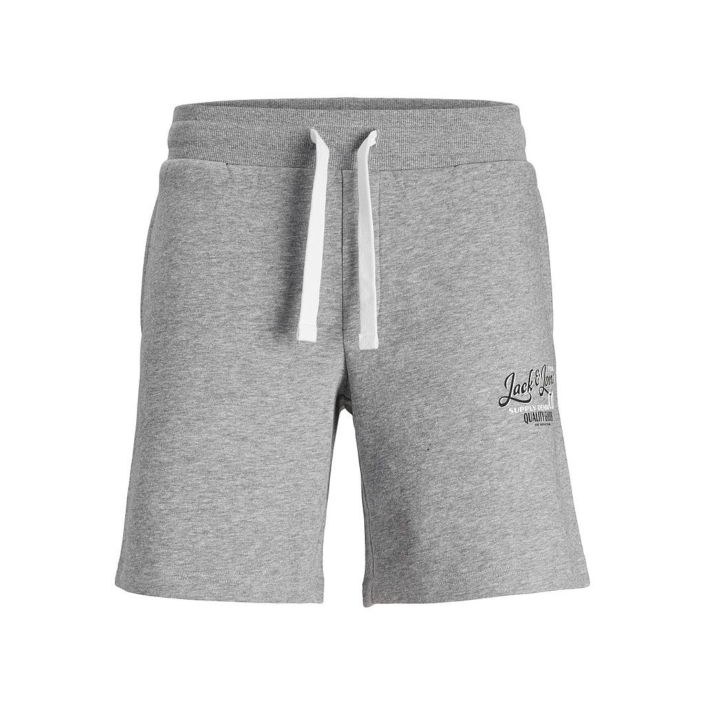 Pantaln Corto JACK & JONES JPSTANDY SWEAT SHORT 12225087 GRIS Gris