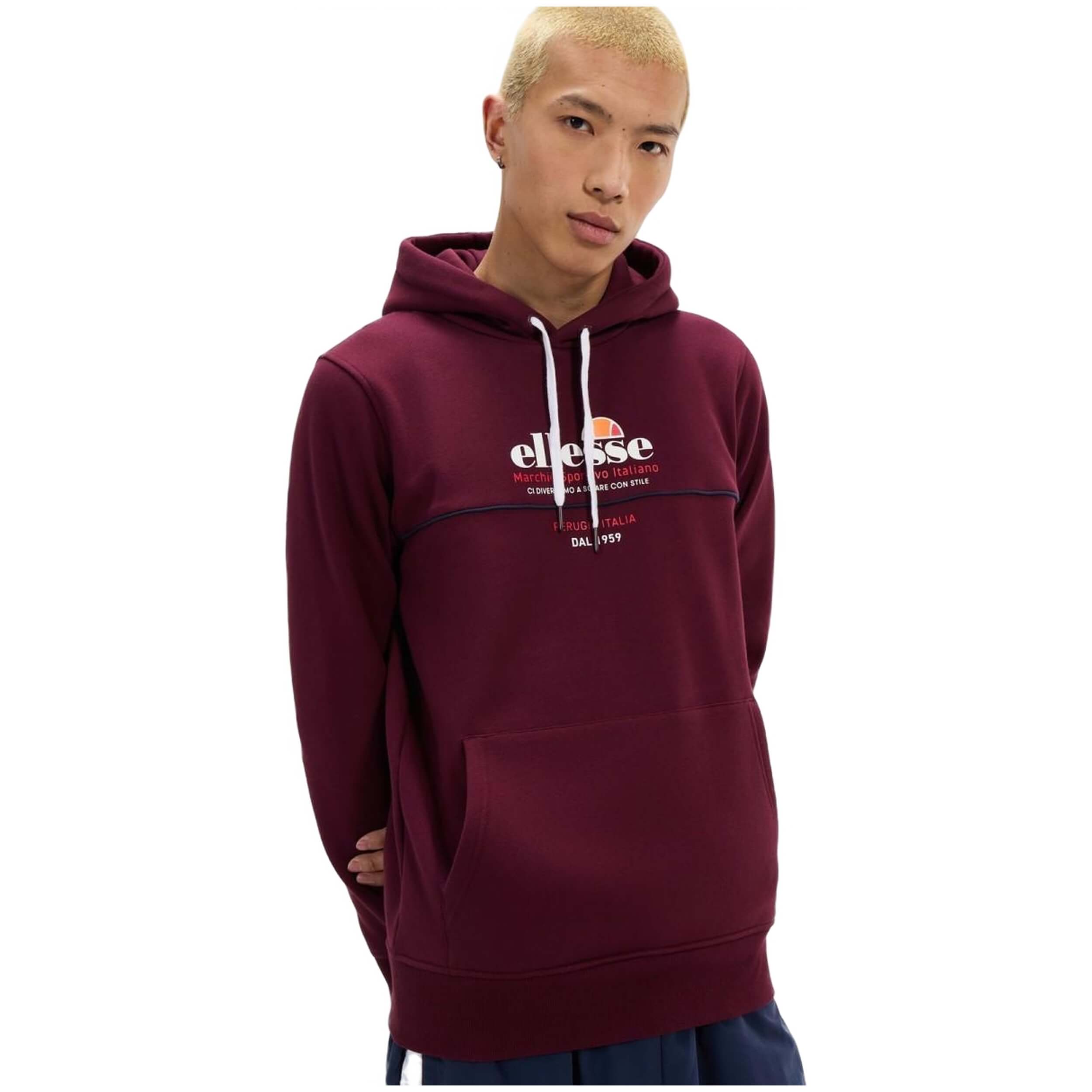 Sudaderas Con Capucha Ellesse para Hombre en color Rojo