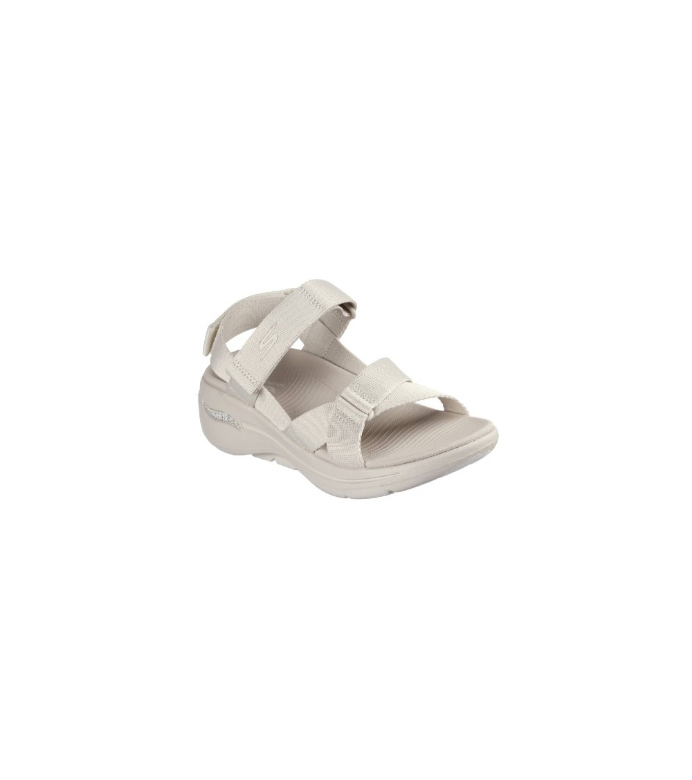 Sandalias Mujer Skechers Go Wal Arch Fit 140808 Nat Sandalias Mujer Skechers