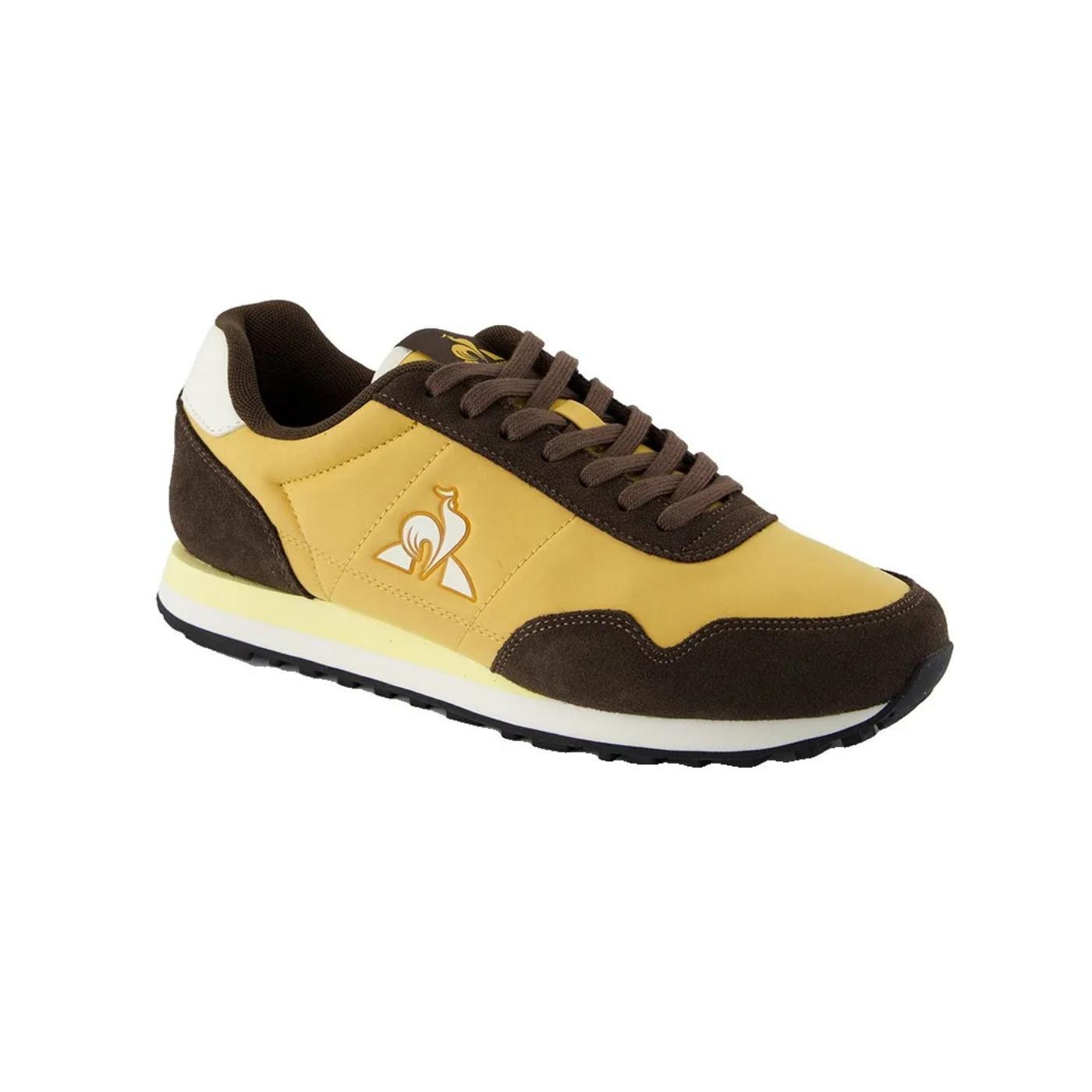 Zapatillas le coq sportif astra_2 camel marrón de hombre.