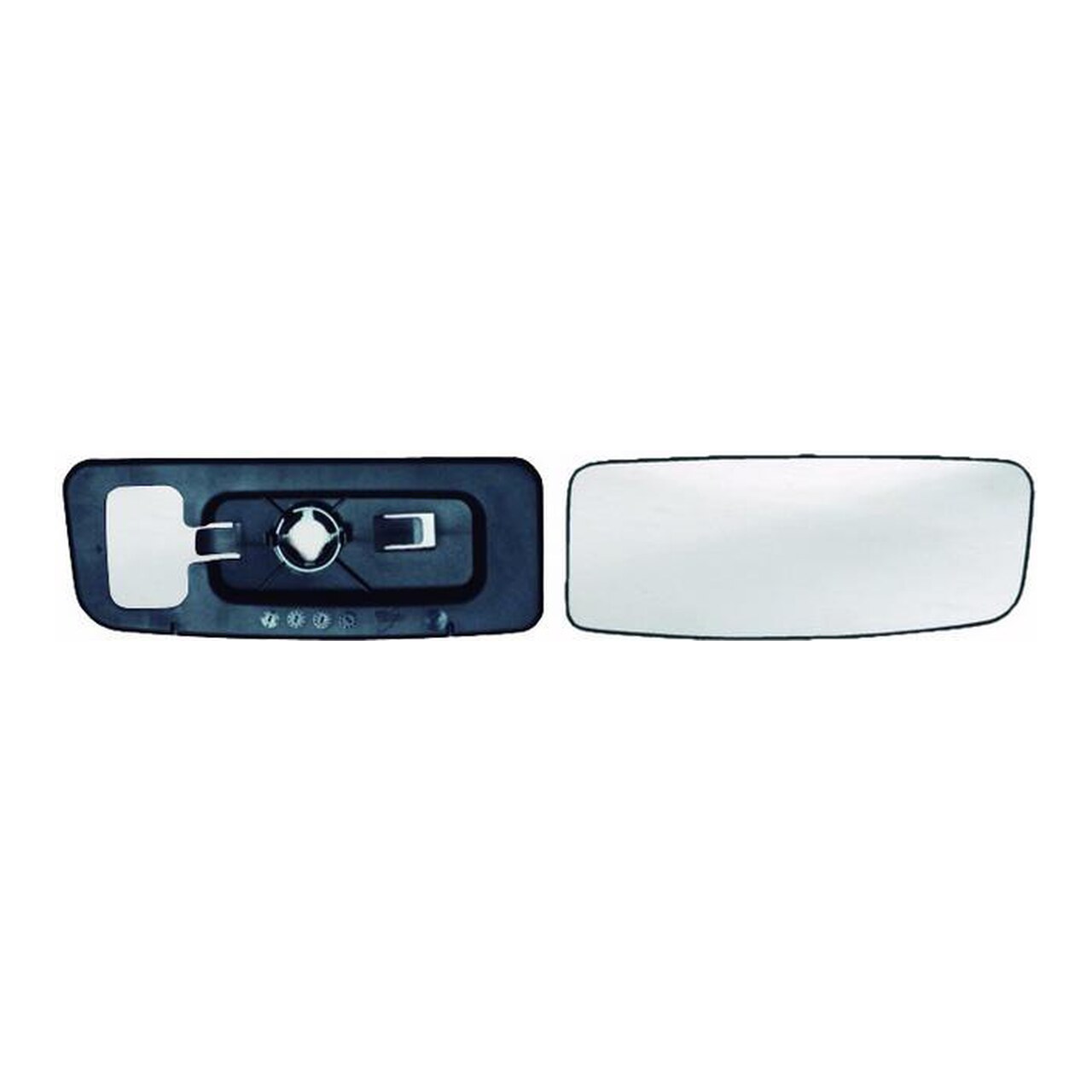 Recambio Cristal Espejo Retrovisor Con Base Derecho 31208802