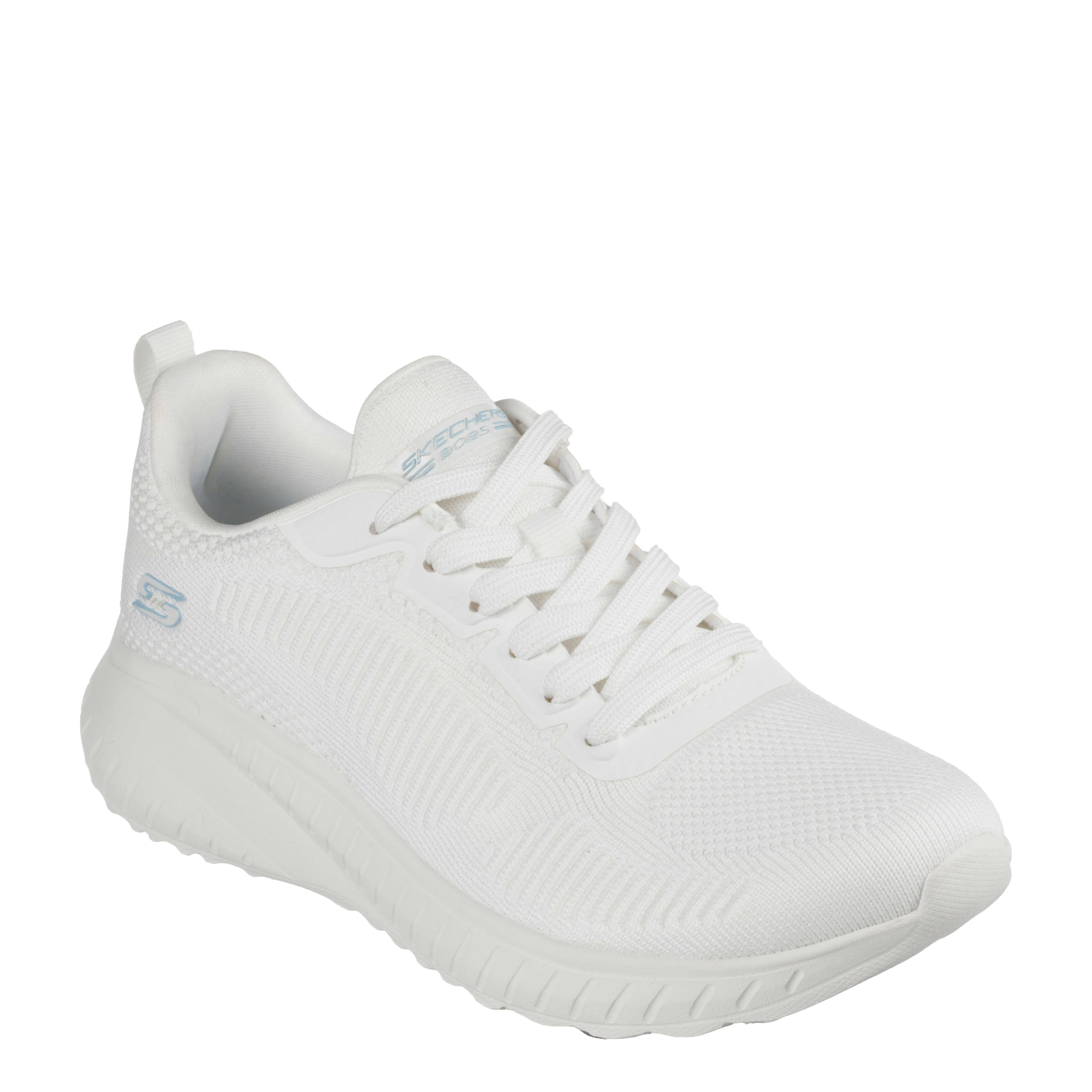 Skechers Zapatillas Bobs Squad Chaos - Face Off Blancas 117209-OFWT , para Mujer