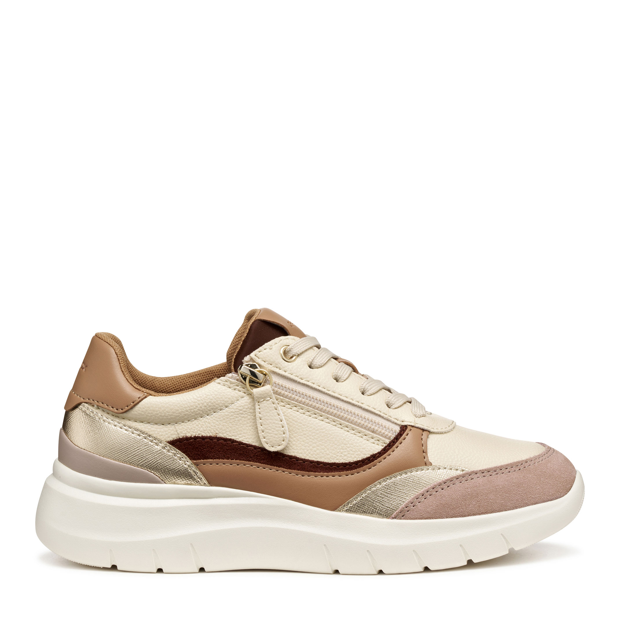 Geox Zapatillas Plummery Beige D56YNE 0BC6P-C1056 , para Mujer