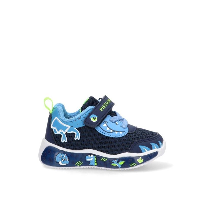 Zapatillas Casual Luna Kids - Niño - Suela Plana - Modelo Rbs1637 - Color Azul