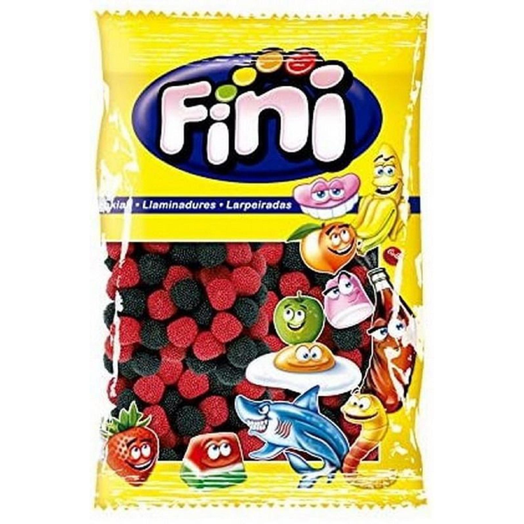 FINI 1KG CARAMELOS DE GOMA MORAS GRANDES FINI 1KG MORAS GRANDES