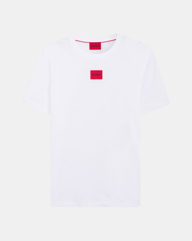 HUGO 50447978 DIRAGONAL212 Camisetas Manga corta Hombre Blanco