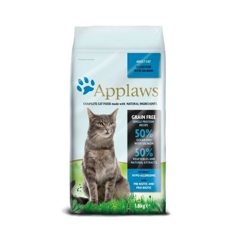 Applaws Pescado y Salmón Gato Adulto 6 Kg