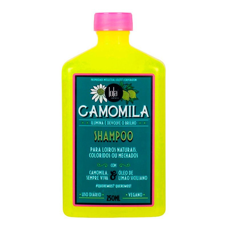 Champú Camomila 250Ml - Lola Cosmetics