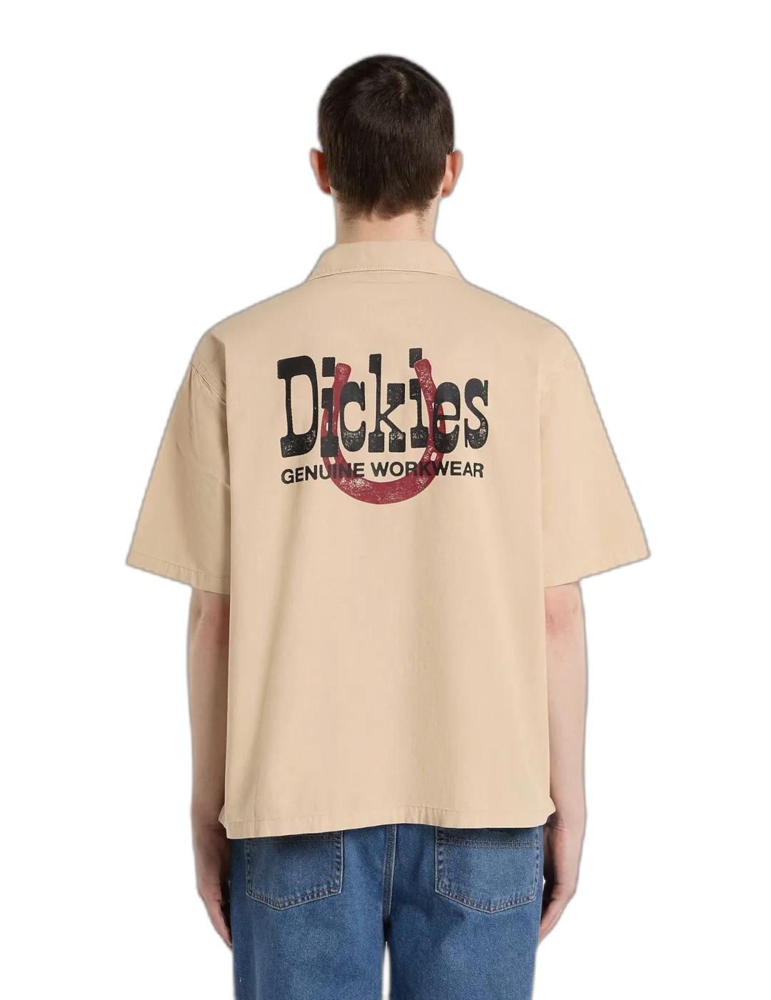 DICKIES CAMISA M/C BEIGE VERNAL