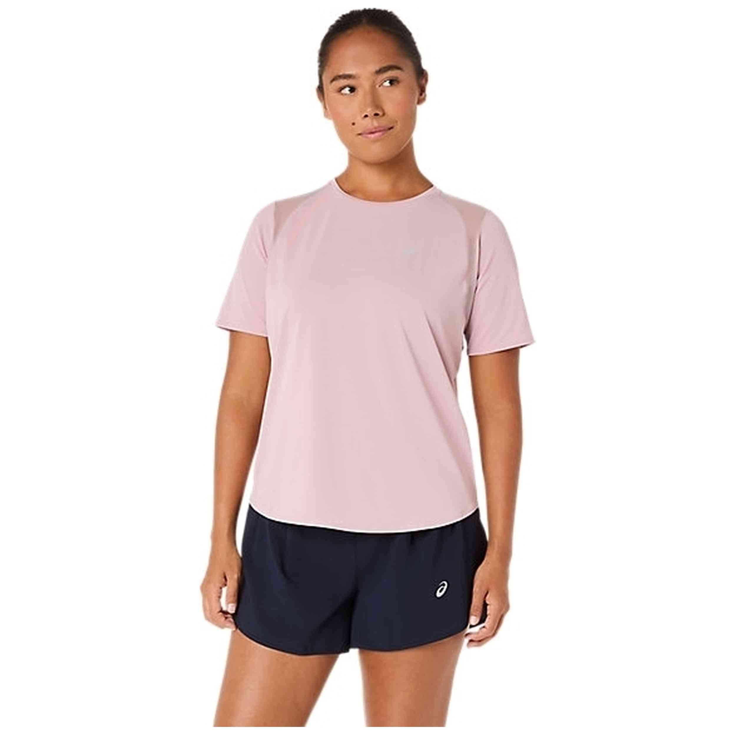 Camiseta De Manga Corta Asics modelo 2012D371-700 para Mujer en color MORGANITE