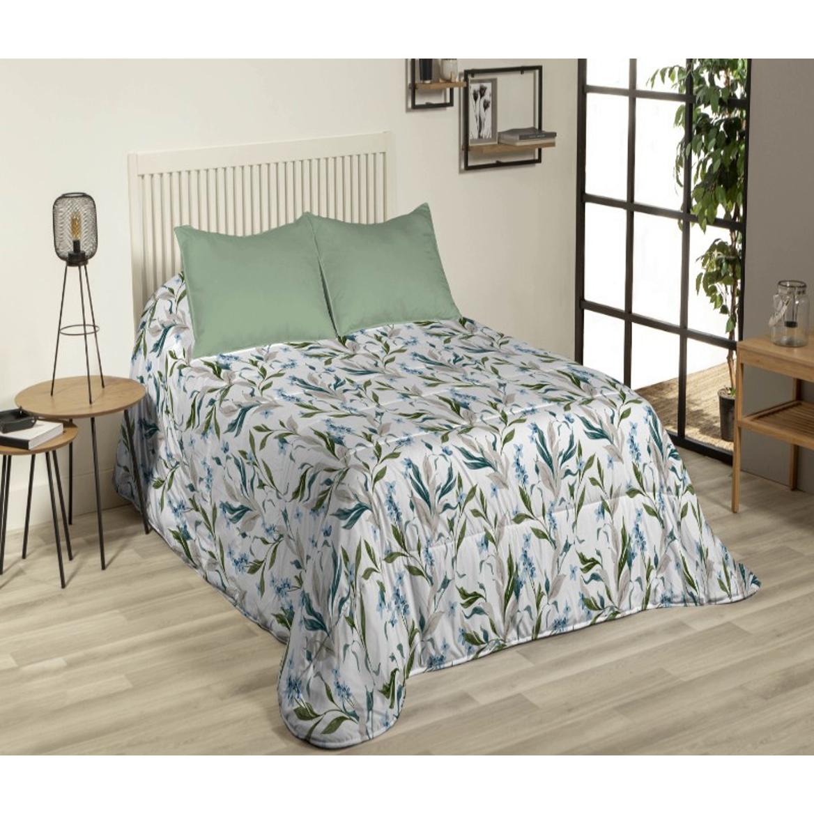 Edredón Karamelo Home Samara de Poliéster 250gr, Ideal para Otoño e Invierno, Diseño Moderno con Fundas de Cojín Incluidas