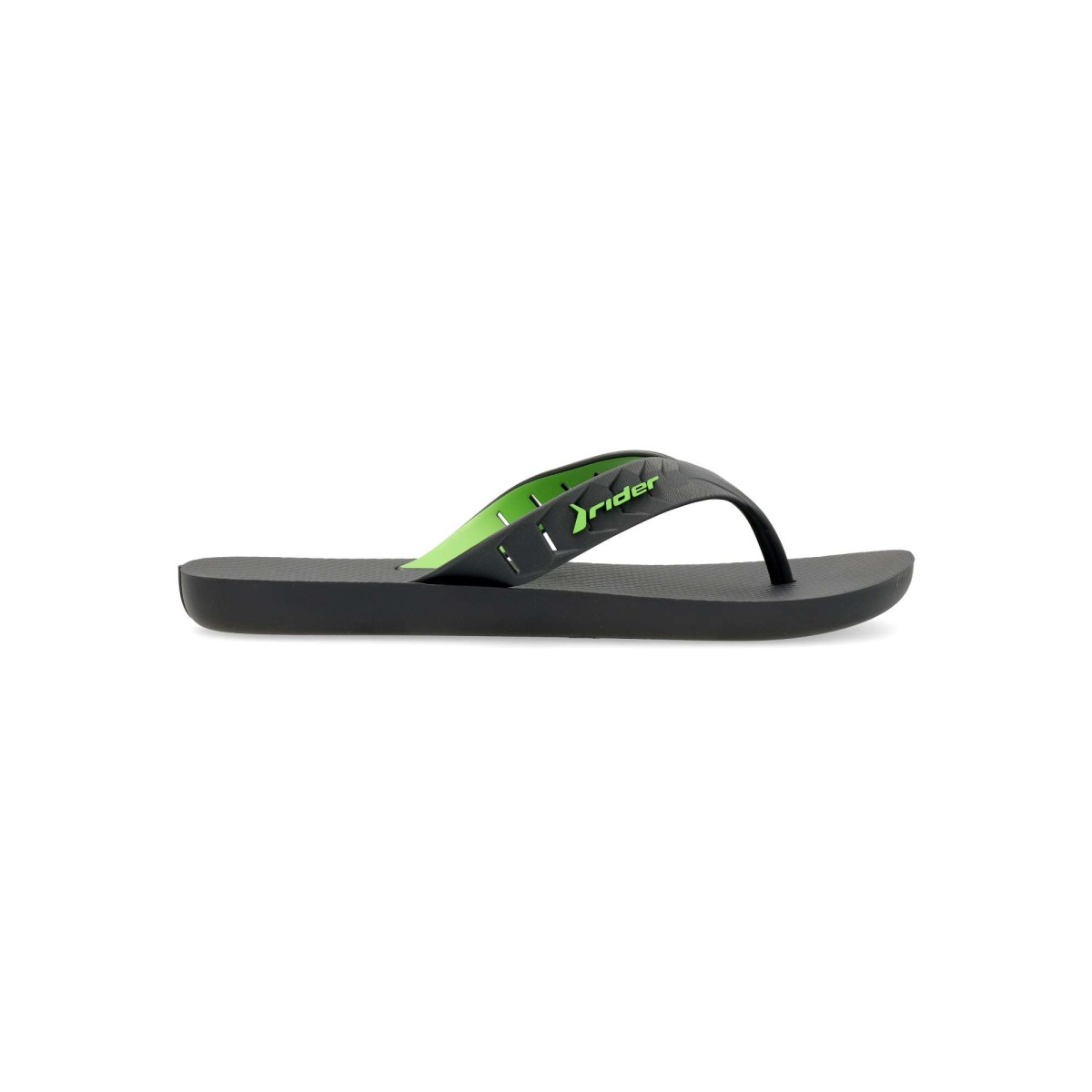 Rider - Sandalia de playa Street Duo Thong para hombre, cómoda y flexible con suela de goma suave, 100 % vegano